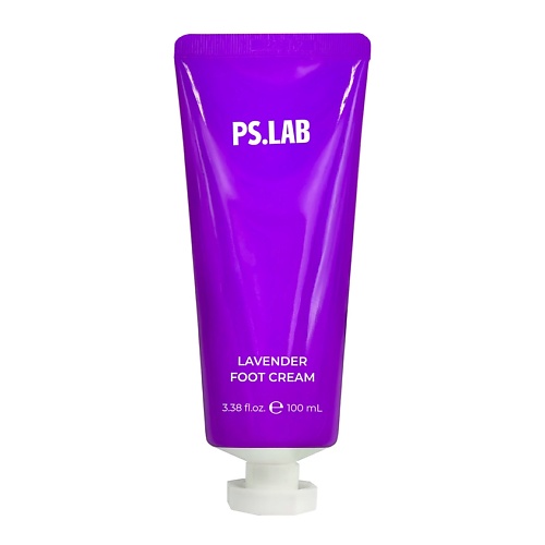 Крем для ног PS.LAB Крем для ног смягчающий с мочевиной и экстрактом лаванды Lavender Foot Cream