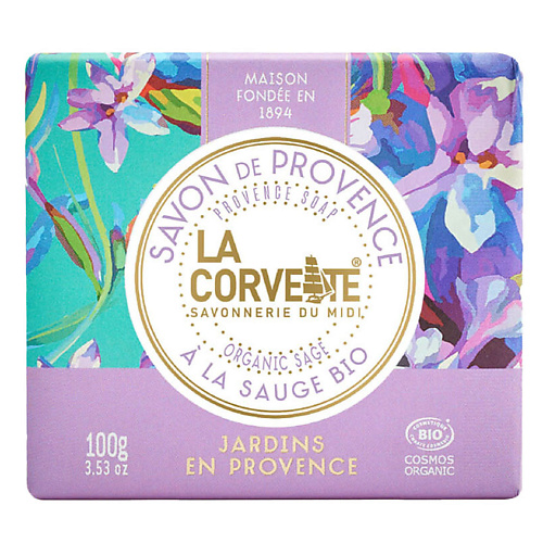 цена Мыло твердое LA CORVETTE Мыло органическое Сады Прованса Organic Sage Provence Soap
