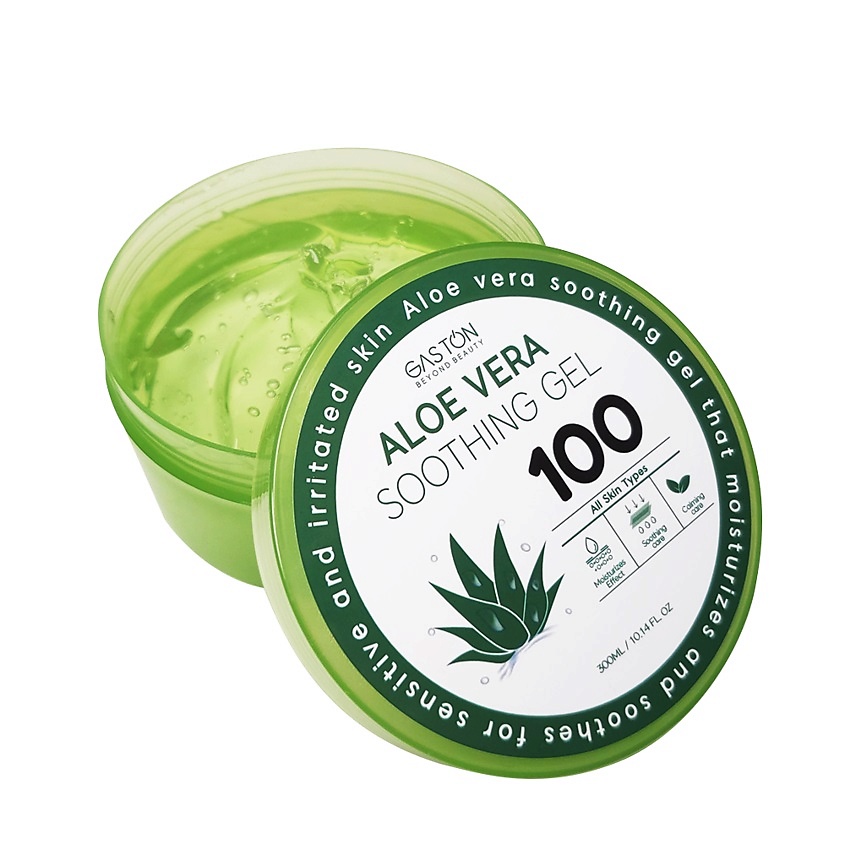 GASTON Гель для тела успокаивающий с алоэ вера Aloe Vera Soothing Gel ...