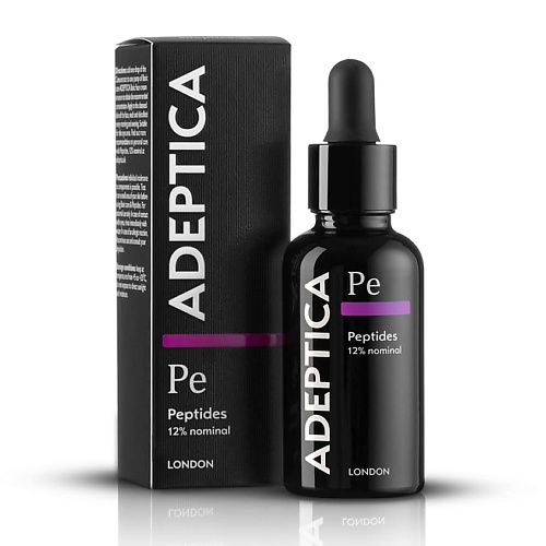 ADEPTICA Обогащающий концентрат для лица «Пептиды, 12% nominal» Enriching Concentrate Peptides 12% nominal adeptica обогащающий концентрат для лица ретинол hpr 3% nominal enriching concentrate retinol hpr 3% nominal