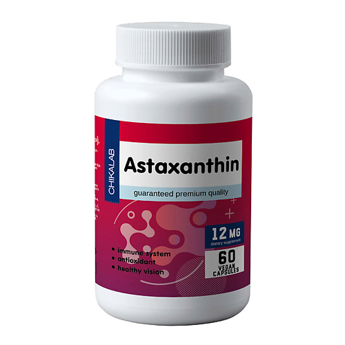Витамины, антиоксиданты, минералы CHIKALAB Астаксантин