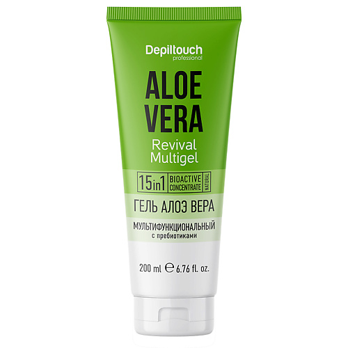 Гель для тела DEPILTOUCH PROFESSIONAL Гель алоэ вера мультифункциональный с пребиотиками Aloe Vera Revival Multigel гель мультифункциональный для тела depiltouch professional aloe verarevival multigel 200 мл