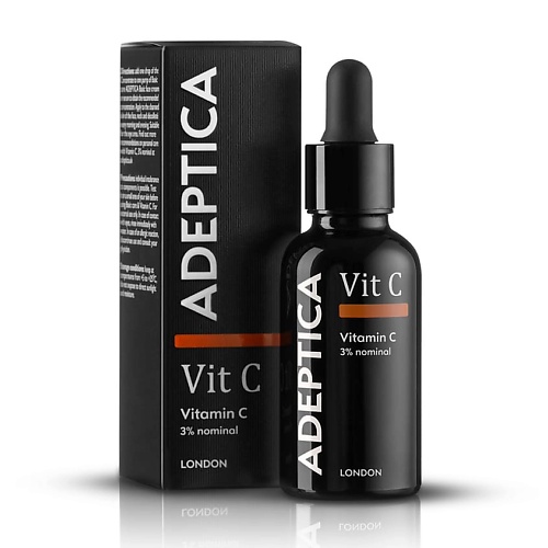 Уход за лицом ADEPTICA Обогащающий концентрат для лица «Витамин С, 3% nominal» Enriching Concentrate Vitamin C 3% nominal