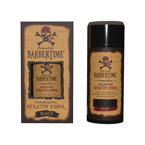 

BARBERTIME Пудра-загуститель для волос с кератином Hair Building Keratin Fiber, Пудра-загуститель для волос с кератином Hair Building Keratin Fiber