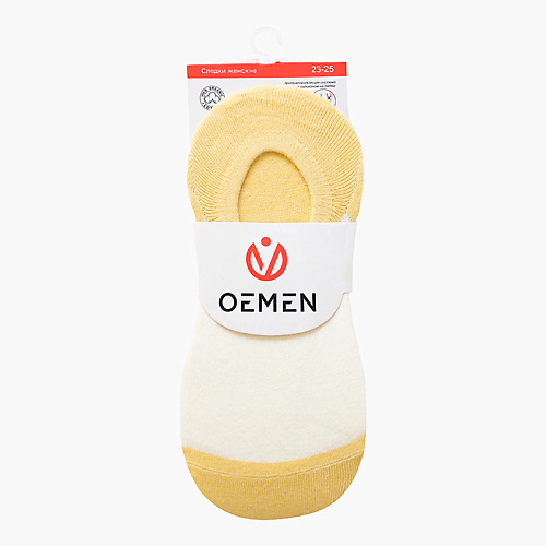 OEMEN Подследники хлопковые ВН364 молочный/желтый боди детский молочный рост 68 см