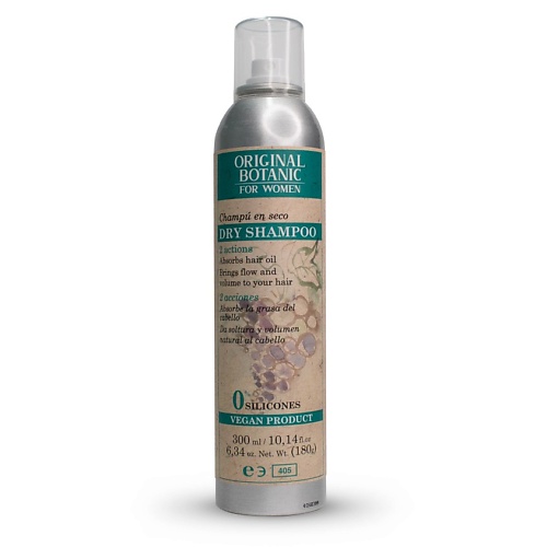 

ORIGINAL BOTANIC Сухой шампунь для волос двойного действия 2 Actions Dry Shampoo