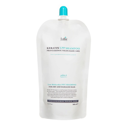 LADOR Шампунь для волос с кератином Keratin LPP Shampoo сменный блок
