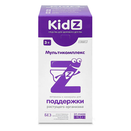 KIDZ Мультикомплекс желейный батончик для детей