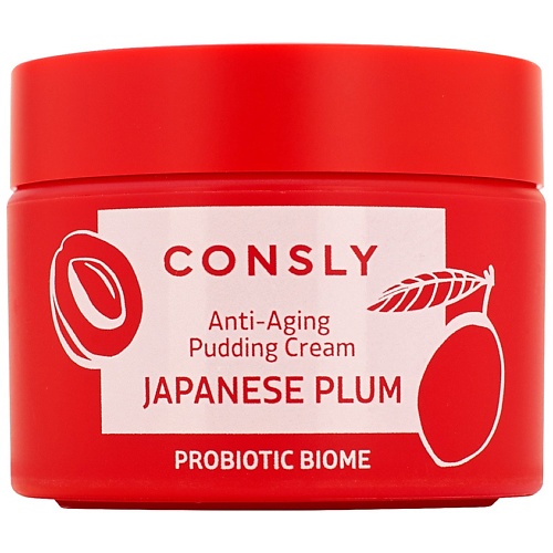 цена Крем для лица CONSLY Крем с экстрактом японской сливы для кожи с возрастными изменениями Probiotic Biome