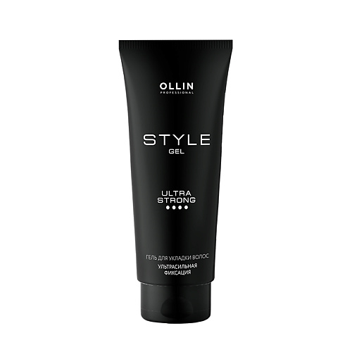 Гель для укладки волос OLLIN PROFESSIONAL Гель для укладки волос ультрасильной фиксации OLLIN STYLE спрей для укладки волос ollin professional спрей воск для волос средней фиксации style