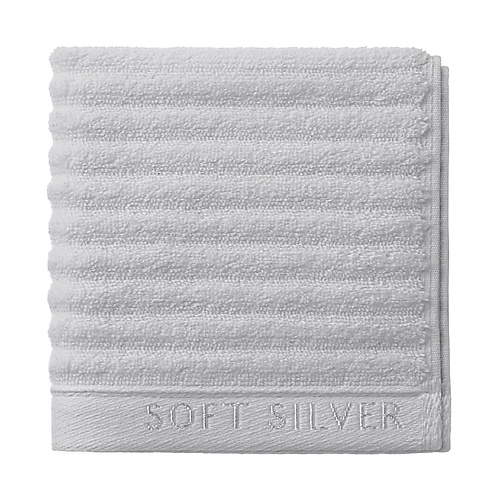 Полотенце SOFT SILVER Антибактериальная махровая салфетка для ухода за лицом, 30х30 см. Цвет: «Благородное серебро» (серый) салфетка для автомобиля за рулем универсальная 30х30 см 5 шт