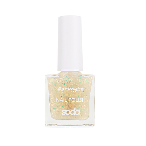 SODA Лак для ногтей NAIL POLISH #starryglow