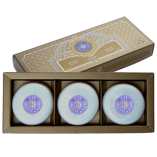 RANCE Набор туалетного мыла Violette De Parme подарочный набор для женщин jacgues battini cosmetics de l ambre violette 50 мл 200 мл