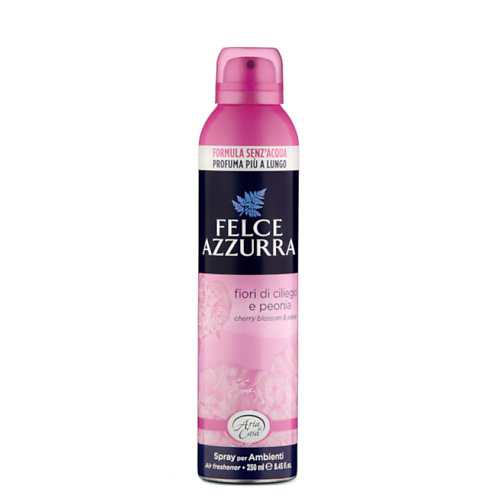 Освежитель воздуха FELCE AZZURRA Освежитель воздуха - спрей Цветы вишни и пиона освежитель воздуха felce azzurra освежитель воздуха спрей классический