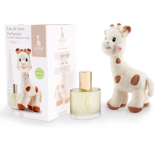 SOPHIE LA GIRAFE Набор Eau De Soin Parfumee c мягкой игрушкой