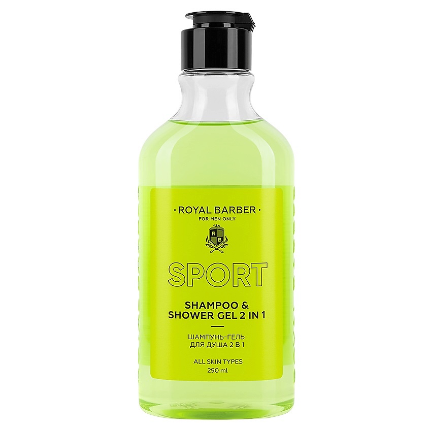 ROYAL BARBER Шампунь-гель для душа 2в1 Sport купить по низким ценам в ...