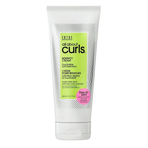 Крем для укладки волос ALL ABOUT CURLS Крем для вьющихся волос Bouncy Cream