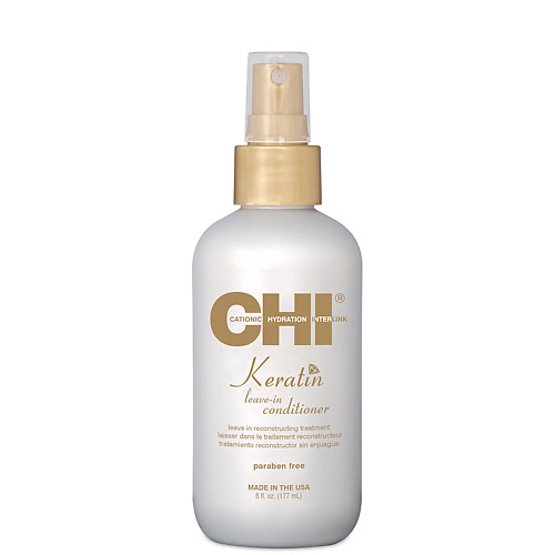 CHI Несмываемый увлажняющий кондиционер для волос Keratin Leave-In Conditioner