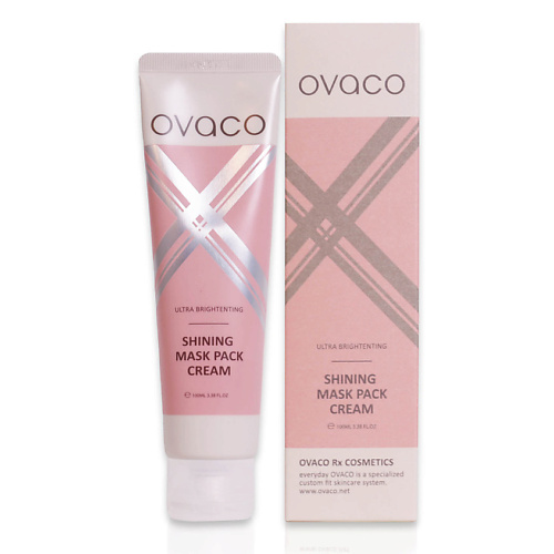 маска для лица для интенсивного ухода mbr cream mask smooth 100 30 Маска для лица OVACO Маска для лица синие кожи Shining Mask Pack Cream