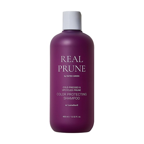 RATED GREEN Шампунь для защиты окрашенных волос с маслом чернослива холодного отжима Real Prune Color Protecting Shampoo