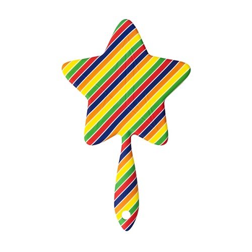 JEFFREE STAR COSMETICS Зеркало косметическое разноцветное в форме звезды Kinky Elf pet star игрушка для собак в форме медведя с пищалкой