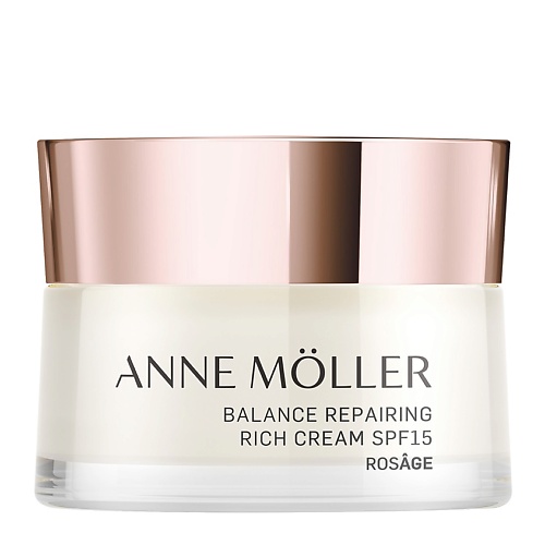 Уход за лицом ANNE MOLLER Крем для лица питательный Rosage Balance Repairing Rich Cream SPF15
