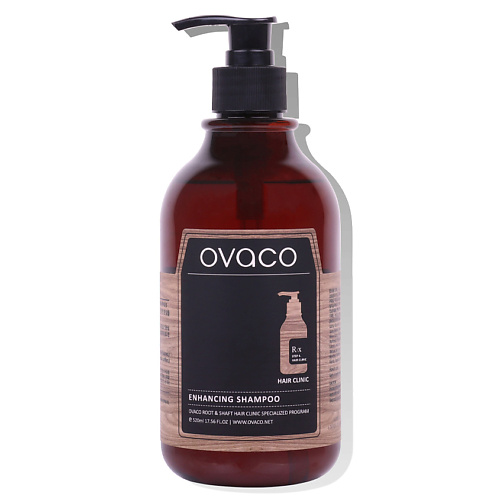 OVACO Шампунь для волос укрепляющий Root & Shaft Enhancing Shampoo укрепляющий шампунь для тонких волос estessimo celcert shampoo forcen шампунь 500мл