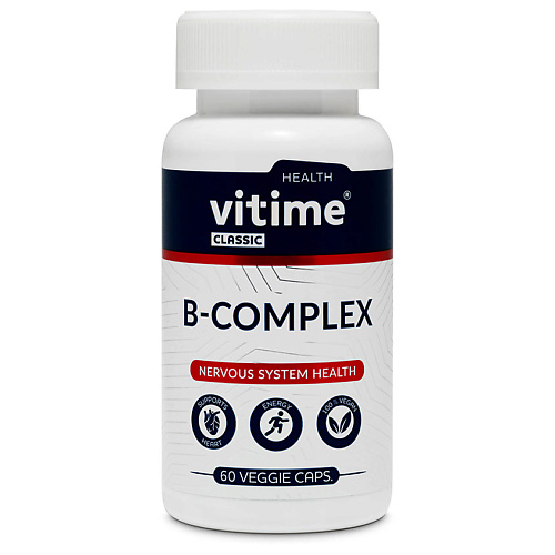 Витамины, антиоксиданты, минералы VITIME Classic B-complex Классик Витамины группы В
