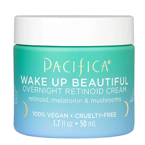 PACIFICA Крем для лица ночной с ретиноидами Wake Up Beautiful Overnight Retinoid Cream wake