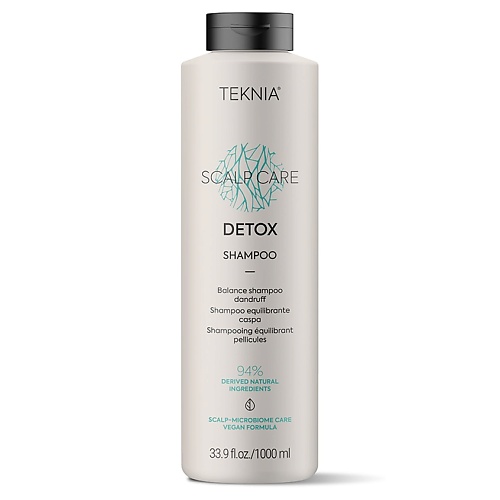 LAKME Шампунь мицеллярный балансирующий от перхоти Teknia Scalp Care Detox Shampoo