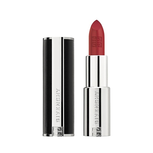 фото Givenchy сияющая и полуматовая губная помада le rouge interdit intense silk