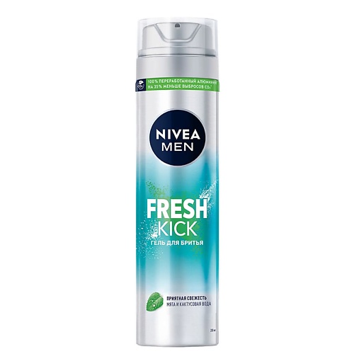 Гель для бритья NIVEA MEN Гель для бритья FRESH KICK гель для бритья nivea fresh kick 200мл