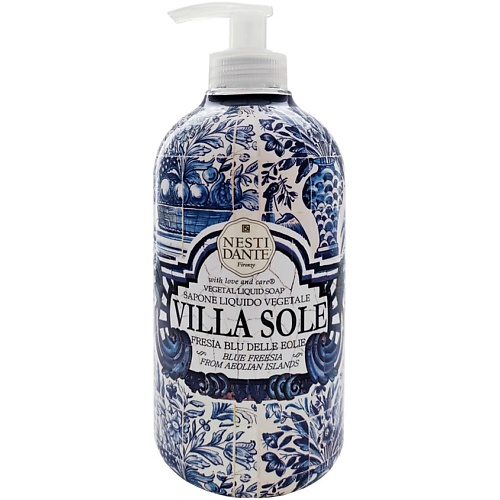 NESTI DANTE Мыло жидкое Фрезия Эолийских островов Villa Solle Blue Freesia from Aeolian Islands nesti dante жидкое мыло luxury platinum soap