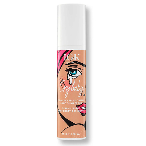 Сыворотки для волос IGK Сыворотка для волос разглаживающая Crybaby AntiFrizz Smoothing Serum