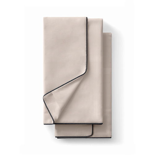SOFT SILVER Набор наволочек Antibacterial Beauty Pillowcases, 70х70 см – 2 шт. Цвет: «Песчаный берег» (бежевый)