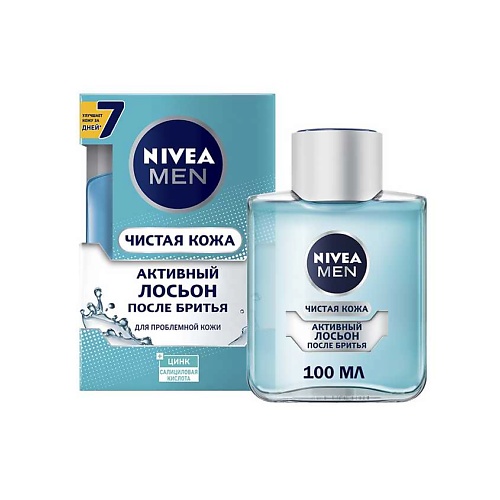 фото Nivea лосьон после бритья чистая кожа