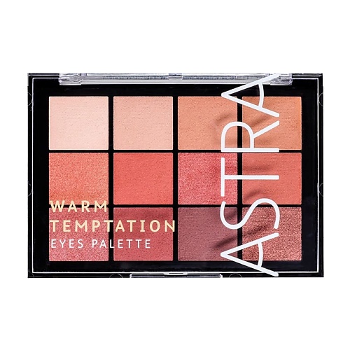 ASTRA Палетка теней Temptation Palette тени для век a blending pro eyeshadow palette 12586 03 соблазн nude temptation 6 2 г