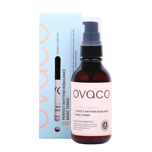 Тонер для лица OVACO Тонер для лица идеальный баланс Perfect Rhythm Rebalance BasicToner