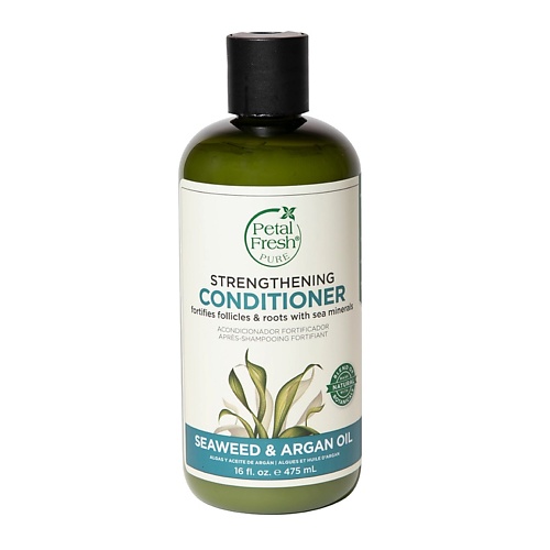 PETAL FRESH Кондиционер для волос укрепляющий с экстрактом морских водорослей и аргановым маслом Strengthening Conditioner Seaweed & Argan Oil