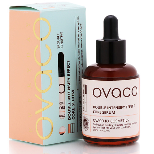

OVACO Сыворотка для лица двойного воздействия Double Intensify Impact Serum, Сыворотка для лица двойного воздействия Double Intensify Impact Serum