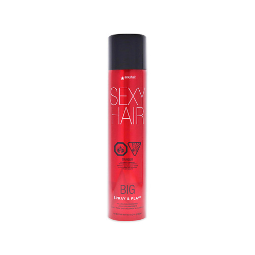 Лак для укладки волос SEXY HAIR Спрей для объема волос Spray and Play
