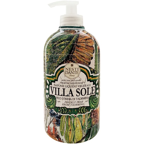 NESTI DANTE Мыло жидкое Опунция из Таормины Villa Solle Prickly Pear from Taormina skulpturengarten villa schoingen