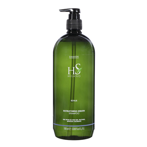 Шампуни DIKSON Шампунь восстанавливающий для ослабленных волос Shampoo Repair Restructuring Keratin HS MILANO