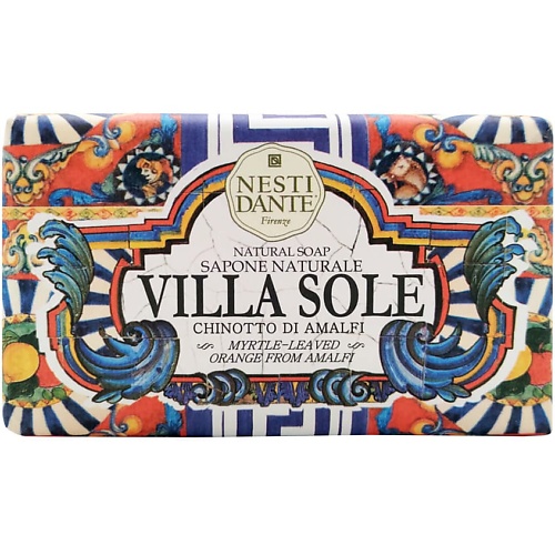 NESTI DANTE Мыло твердое Апельсиновый мирт Амальфи Villa Solle Myrtle-leaved Orange from Amalfi неаполь капри и побережье амальфи путеводитель