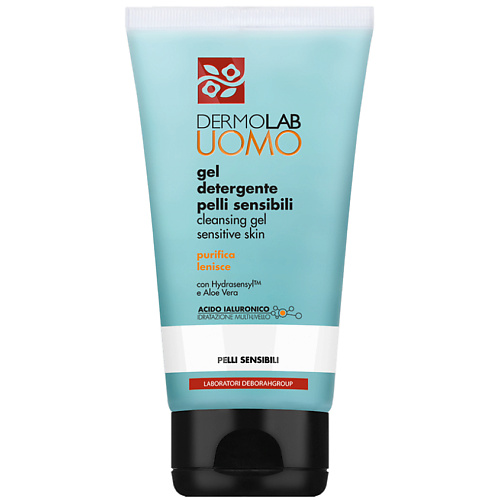 Уход за кожей для мужчин DEBORAH Гель очищающий для чувствительной кожи Dermolab Cleansing Gel Sensitive Skin