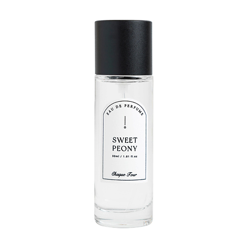 CHAQUE JOUR Sweet Peony Eau De Perfume 30 chaque jour tropical jasmine eau de perfume 30
