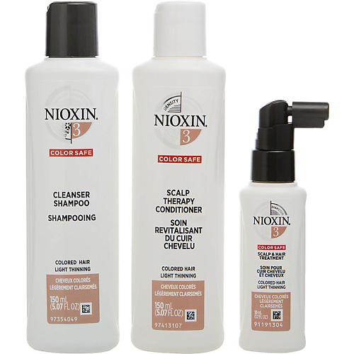 

NIOXIN Набор для окрашенных волос System 3 Kit, Набор для окрашенных волос System 3 Kit