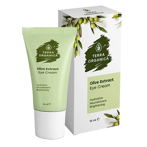 TERRA ORGANICA Крем для кожи вокруг глаз с экстрактом оливы Oliva terra organica лосьон для тела с экстрактом оливы oliva
