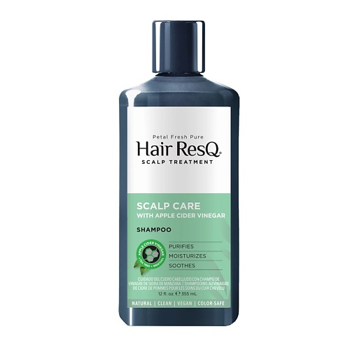 PETAL FRESH Шампунь для кожи головы с экстрактом яблочного уксуса Hair ResQ