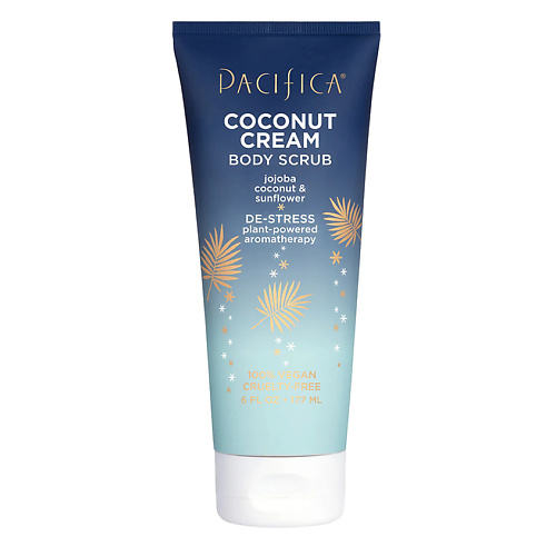 Скраб для тела PACIFICA Скраб для тела с кокосом Coconut Cream Body Scrub скраб для тела queulik скраб для тела с блестками shimmer scrub